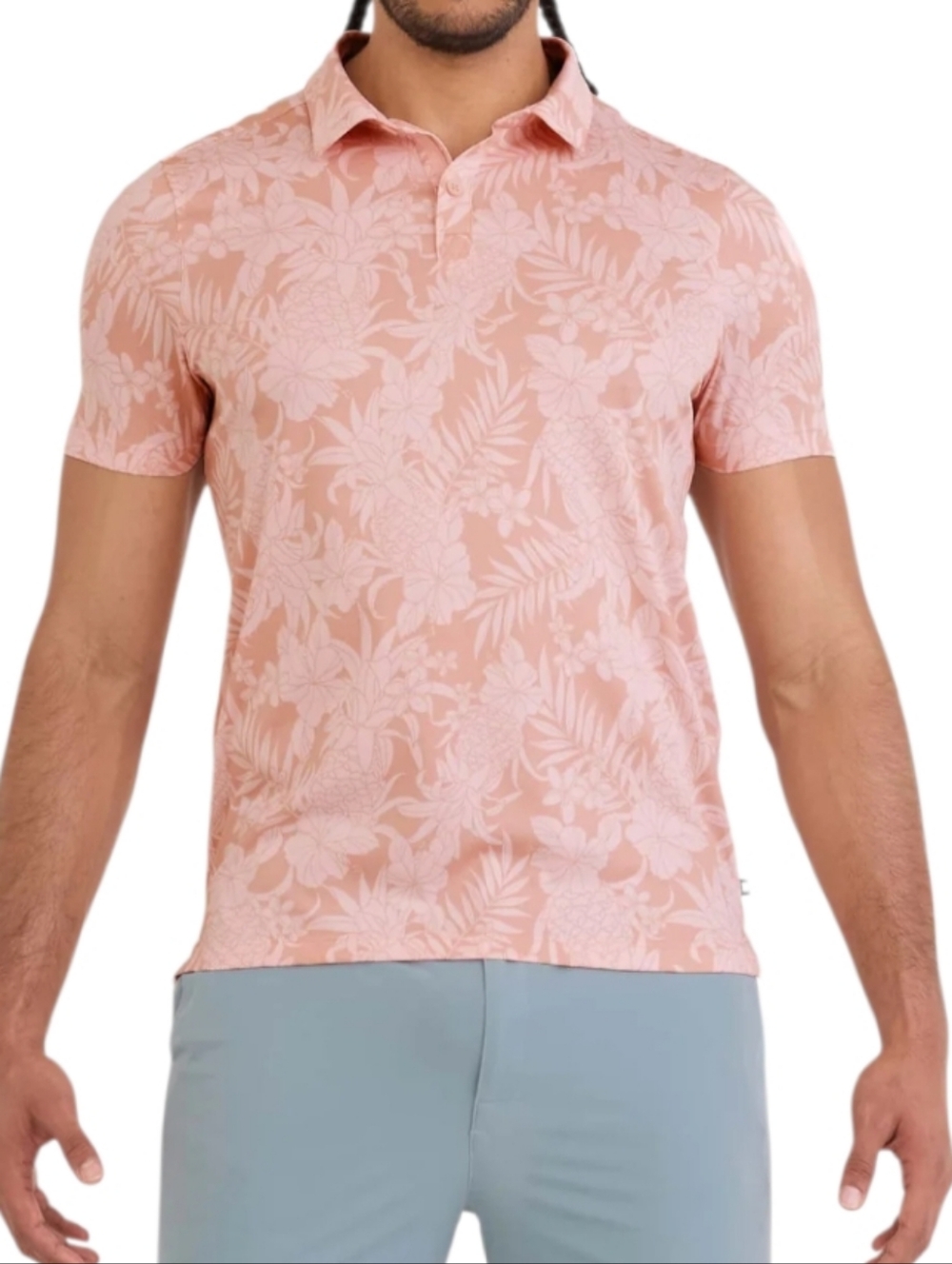 SAXX Men's DropTemp Dry UPF Performance Polo-Size Medium